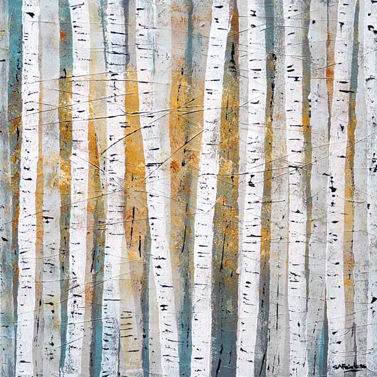 Silver Birch Painting