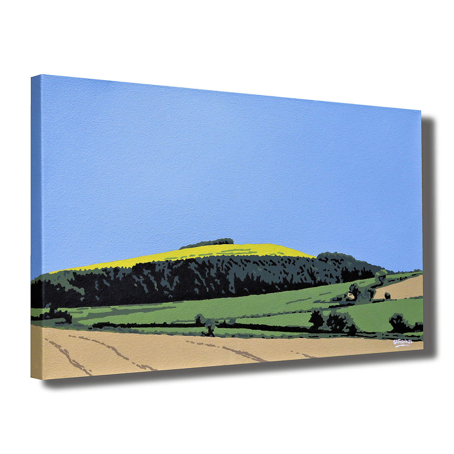 South Downs painting