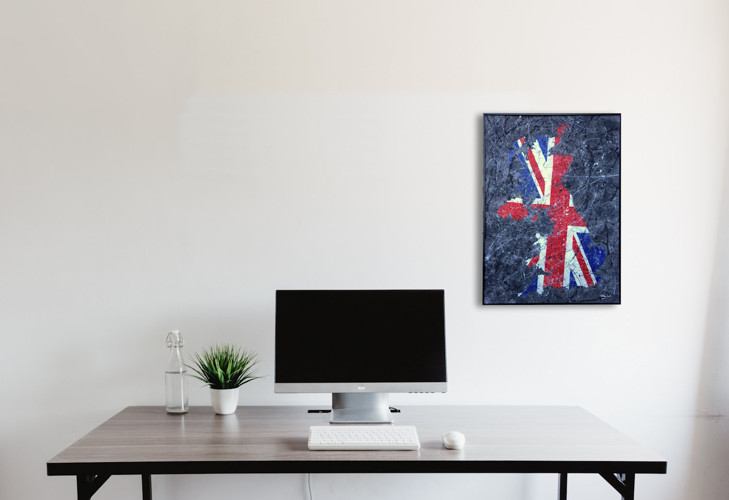British flag painting