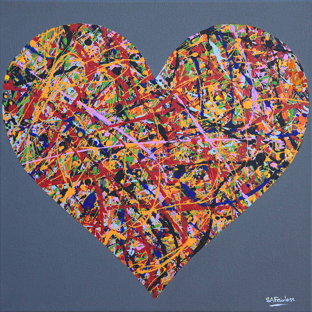Love Heart Painting