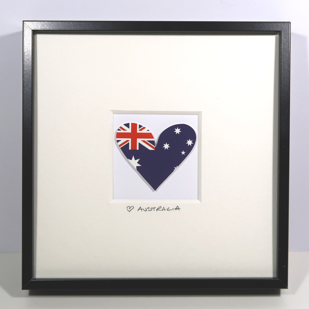 Australia flag print