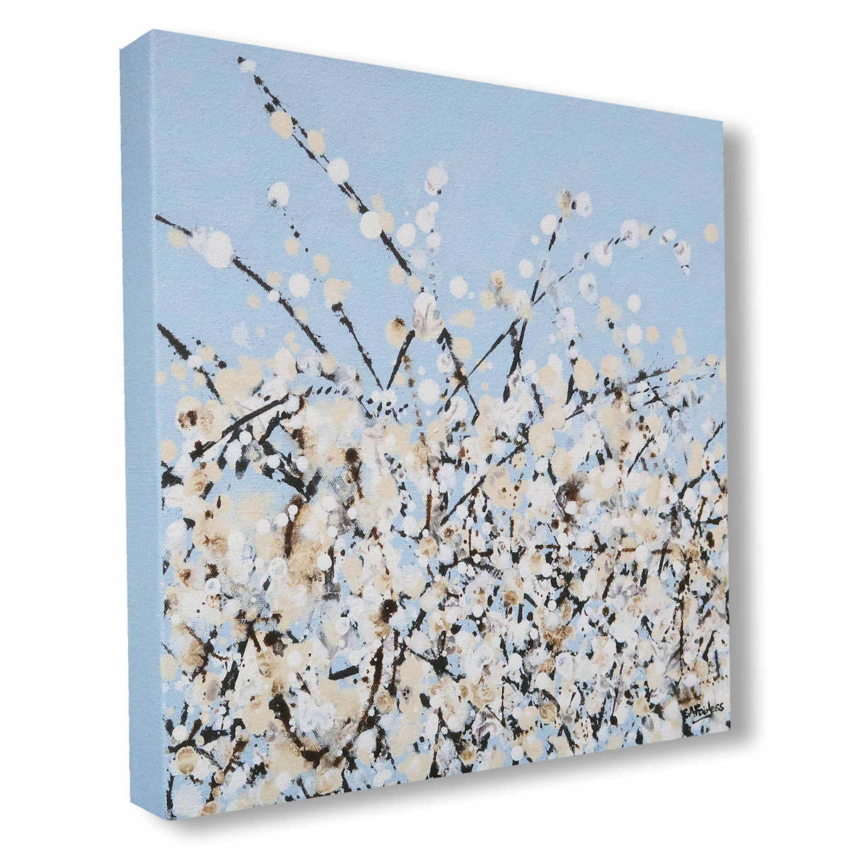 Spring blossom painting